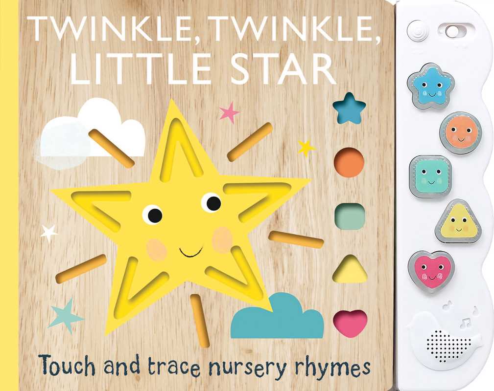 Twinkle, Twinkle Little Star Touch - and - Trace - Simon & Schuster Book sold by Rosebud & Jo