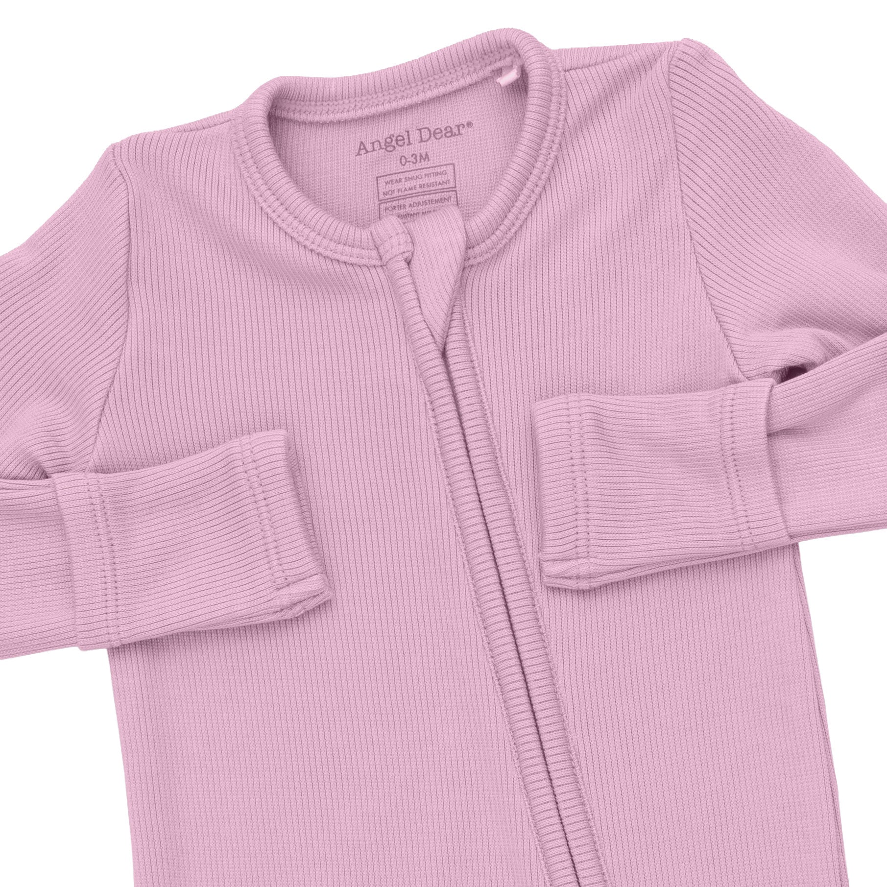 Solid Lilas - 2 Way Zipper Footie