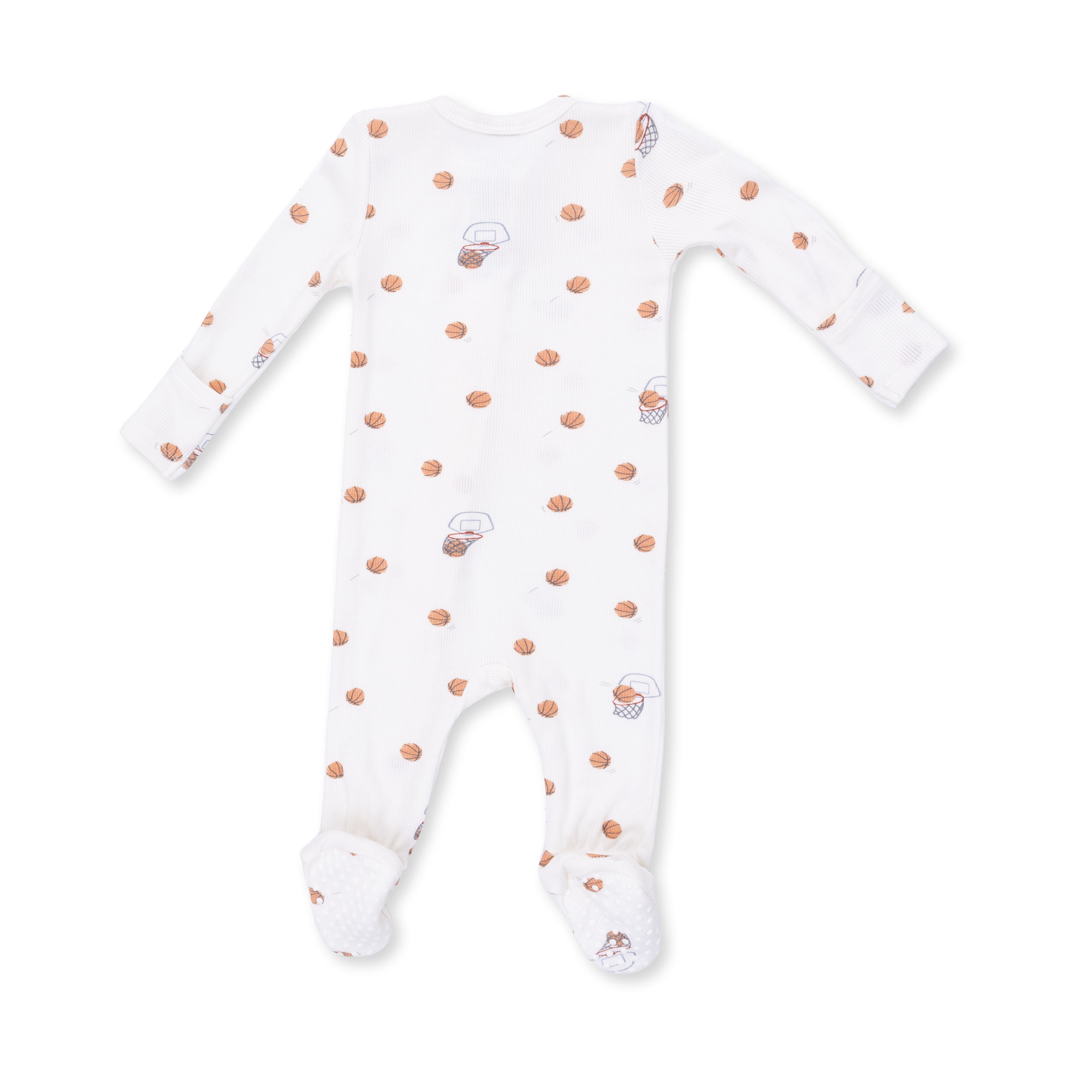 Mini Basketballs - 2 Way Zipper Footie