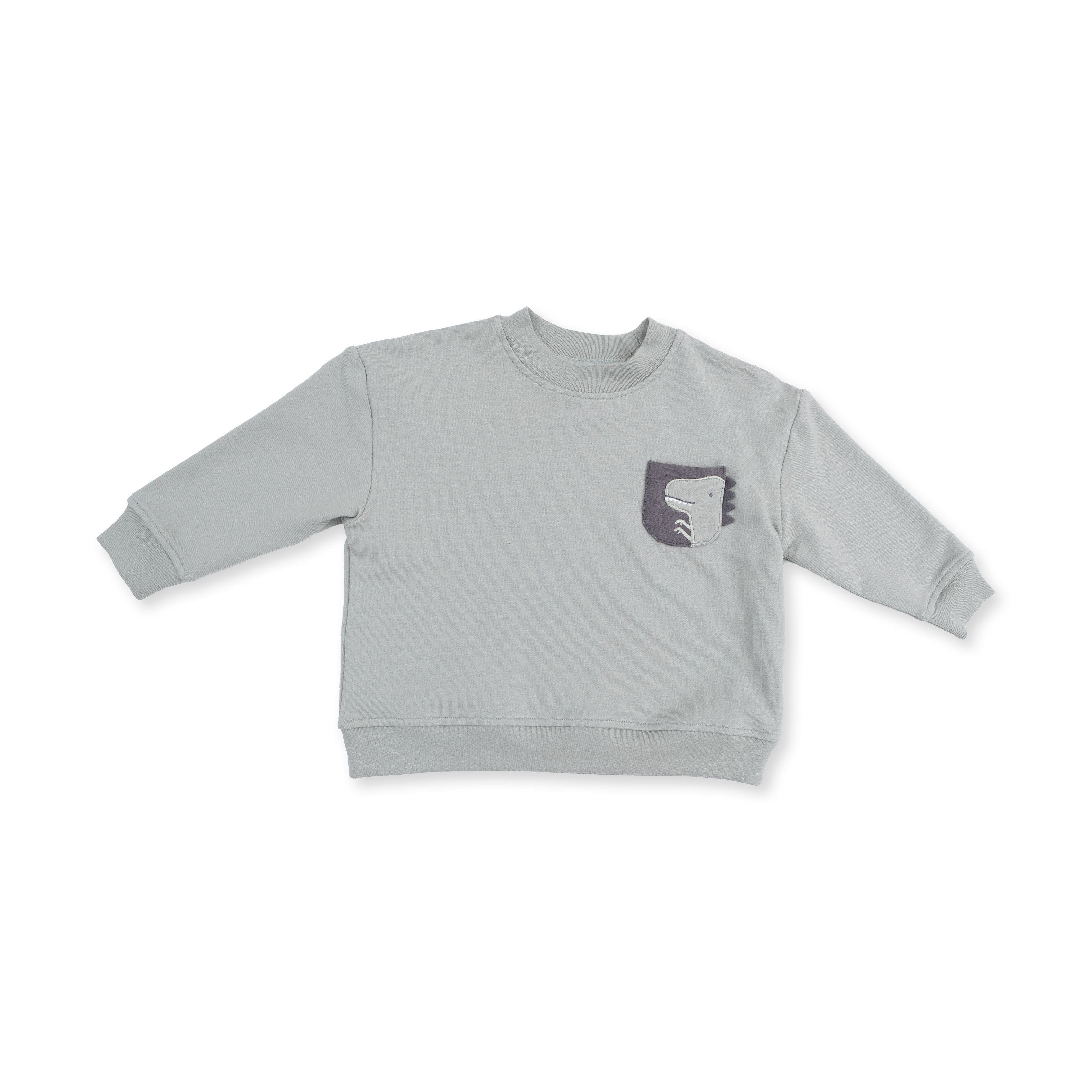 Dinos French Terry - Drop Sleeve Sweatshirt