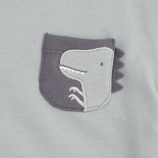 Dinos French Terry - Drop Sleeve Sweatshirt