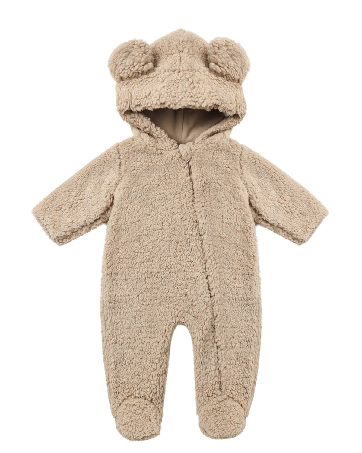 Bear Jumpsuit || Latte