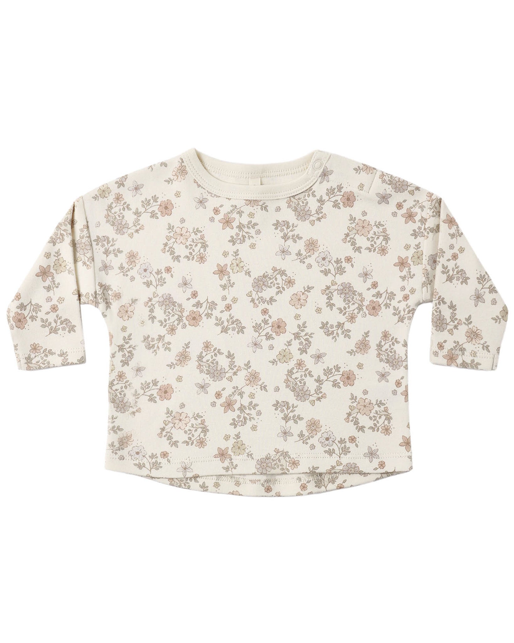 Long Sleeve Tee || Floral Vine