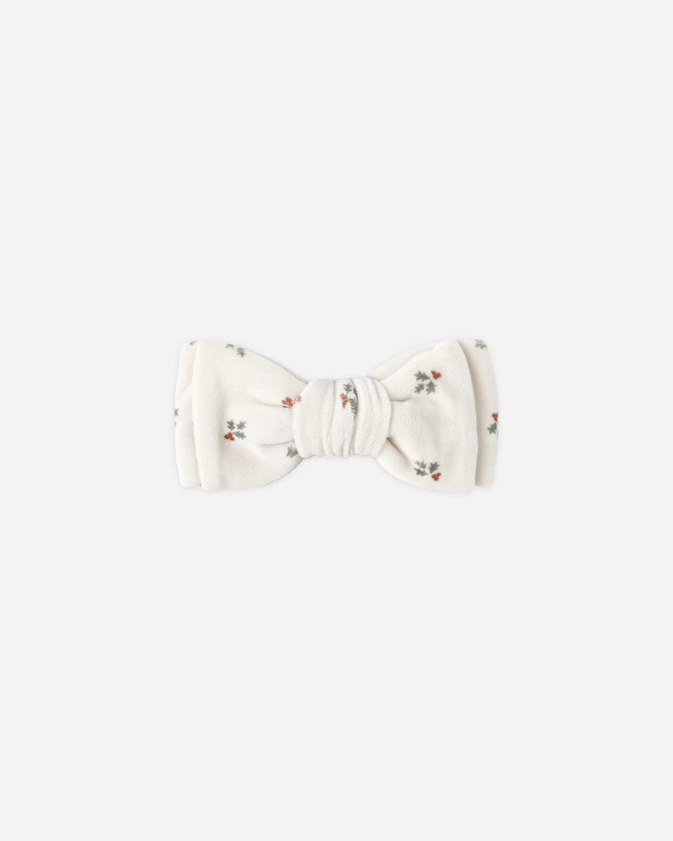 Velour Bow Headband - Quincy Mae Hair Accessory sold by Rosebud & Jo