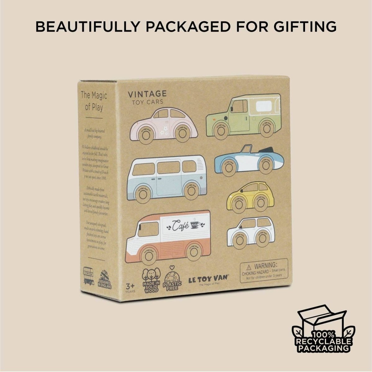 Vintage Toy Cars - Le Toy Van, Inc. Toys sold by Rosebud & Jo