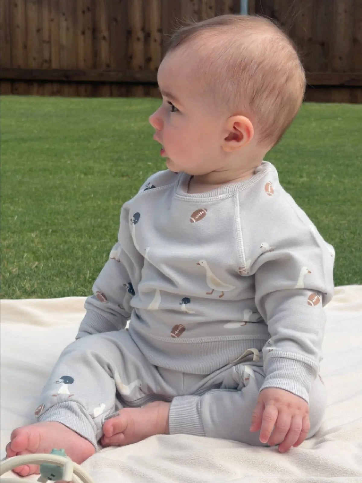 Football Goose Fleece Sweatsuit