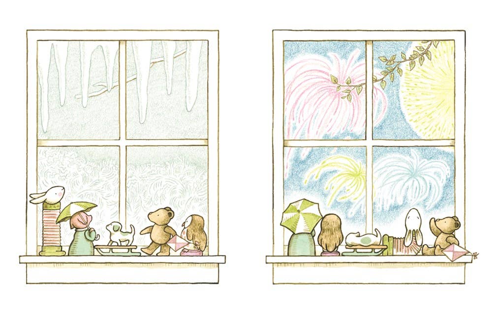 Waiting by Kevin Henkes - HarperCollins Book sold by Rosebud & Jo