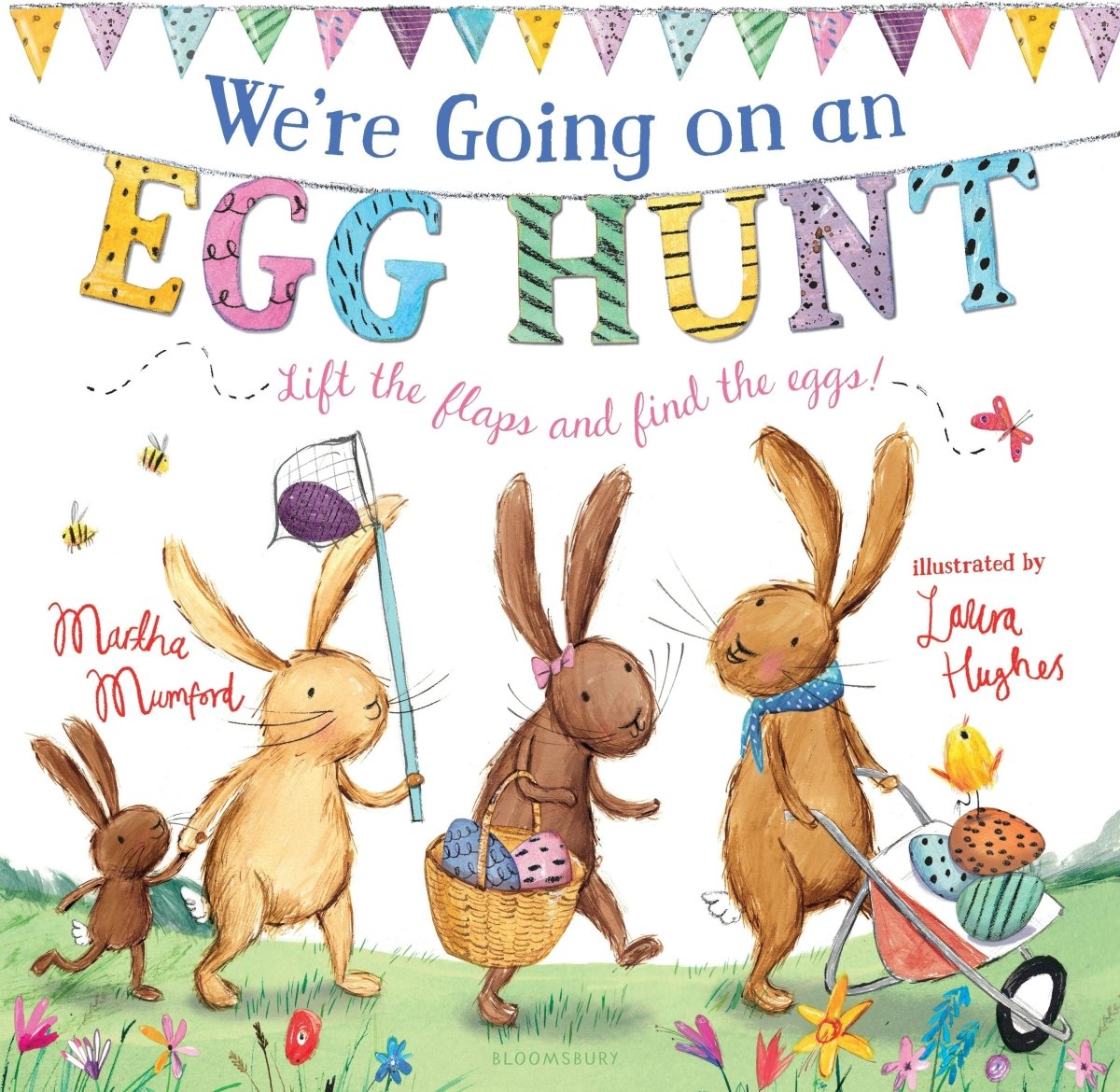 We're Going On An Egg Hunt: A Lift - The - Flap Adventure - Macmillan Publishers Book sold by Rosebud & Jo