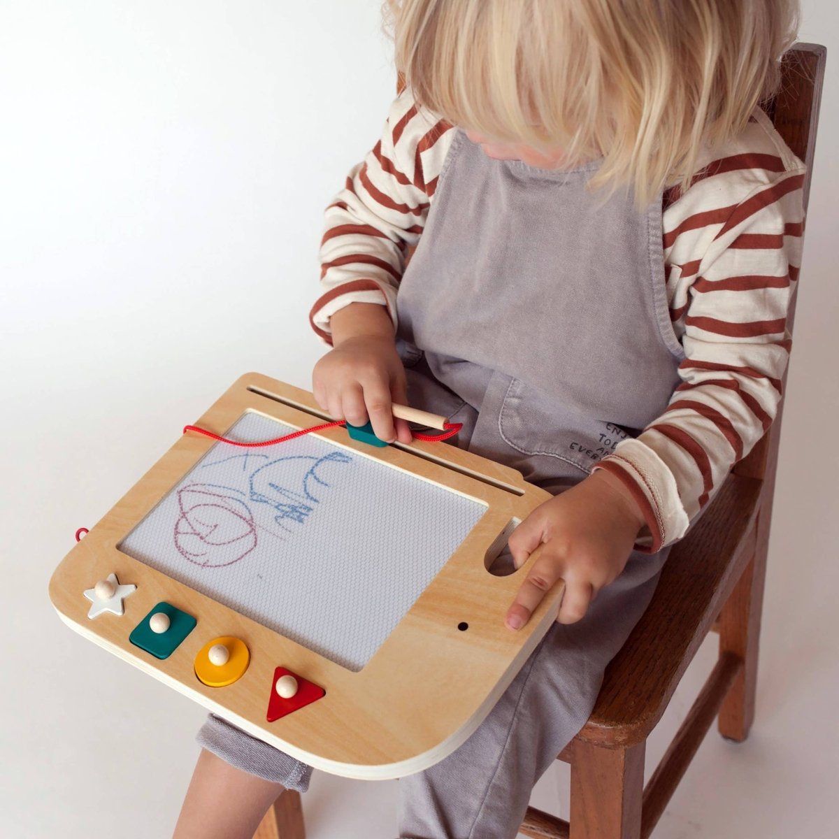 Wooden Elephant Magic Drawing Board - Chronicle Books Toy sold by Rosebud & Jo