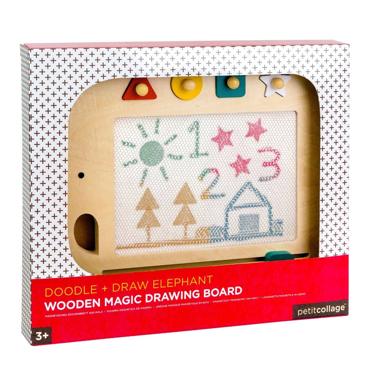 Wooden Elephant Magic Drawing Board - Chronicle Books Toy sold by Rosebud & Jo