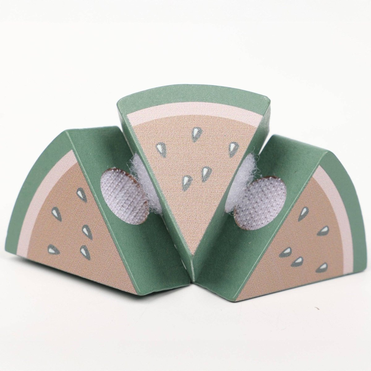 Wooden Fruit Cutting Puzzle - Velcro Play Food Set Ages 18m+ - OmaOmaOma! Toy sold by Rosebud & Jo