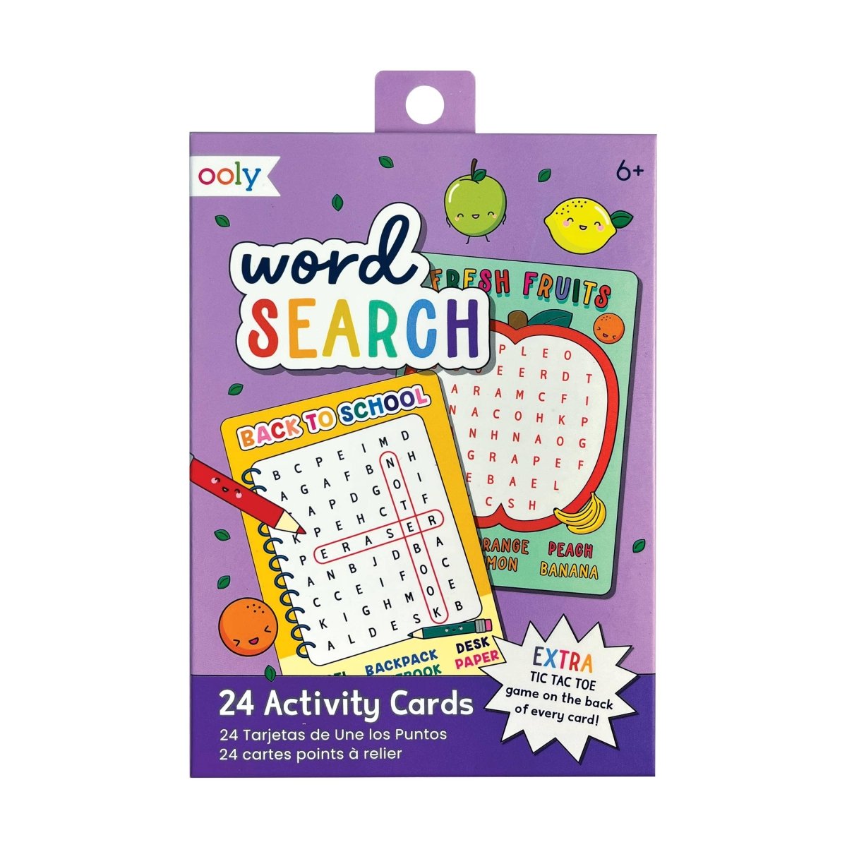 Word Search Activity Cards - OOLY Toy sold by Rosebud & Jo