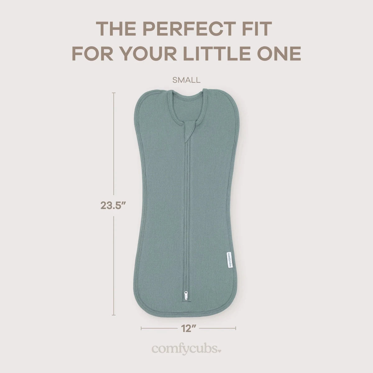 Zipper Swaddle Blankets in Nomadic Blue, Azul - Comfy Cubs Swaddles sold by Rosebud & Jo