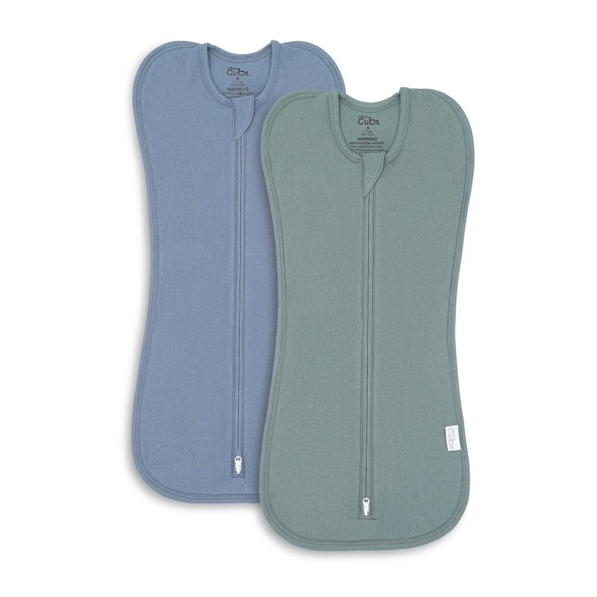 Zipper Swaddle Blankets in Nomadic Blue, Azul - Comfy Cubs Swaddles sold by Rosebud & Jo