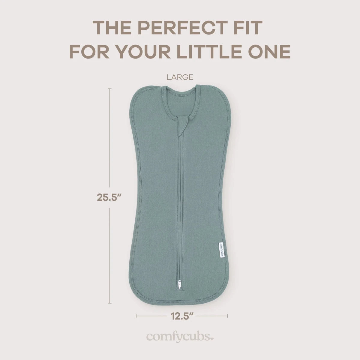 Zipper Swaddle Blankets in Nomadic Blue, Azul - Comfy Cubs Swaddles sold by Rosebud & Jo
