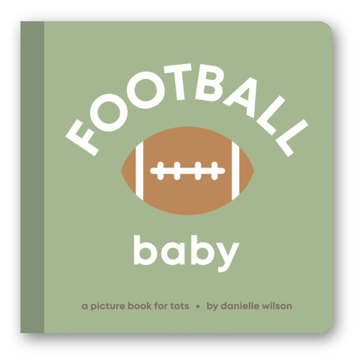 Football Baby Book - Left Hand Book House sold by Rosebud & Jo